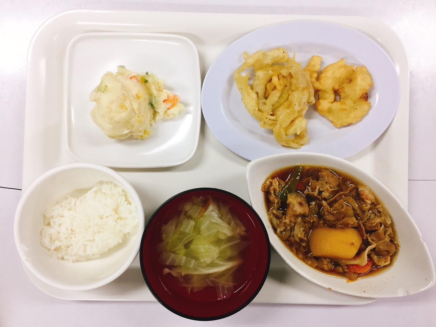 2018年5月4週目のお食事紹介