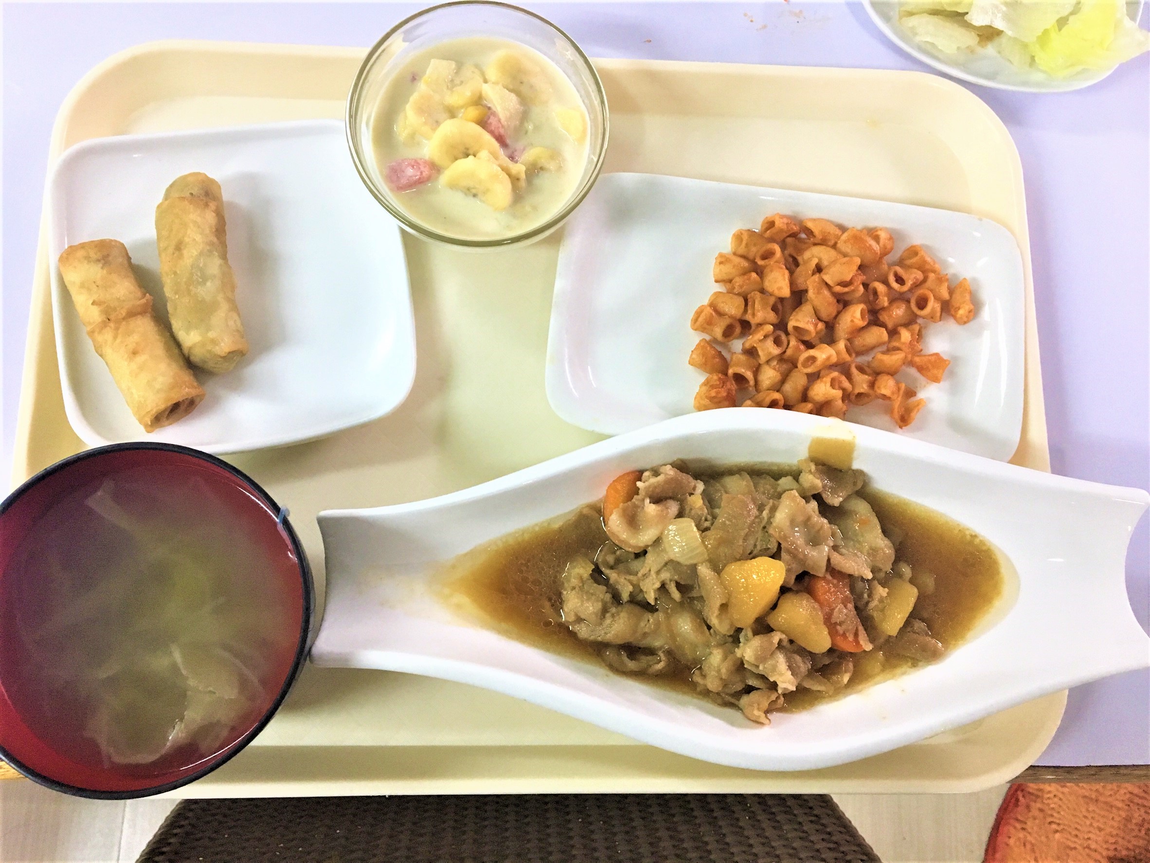 2019年8月4週目のお食事紹介