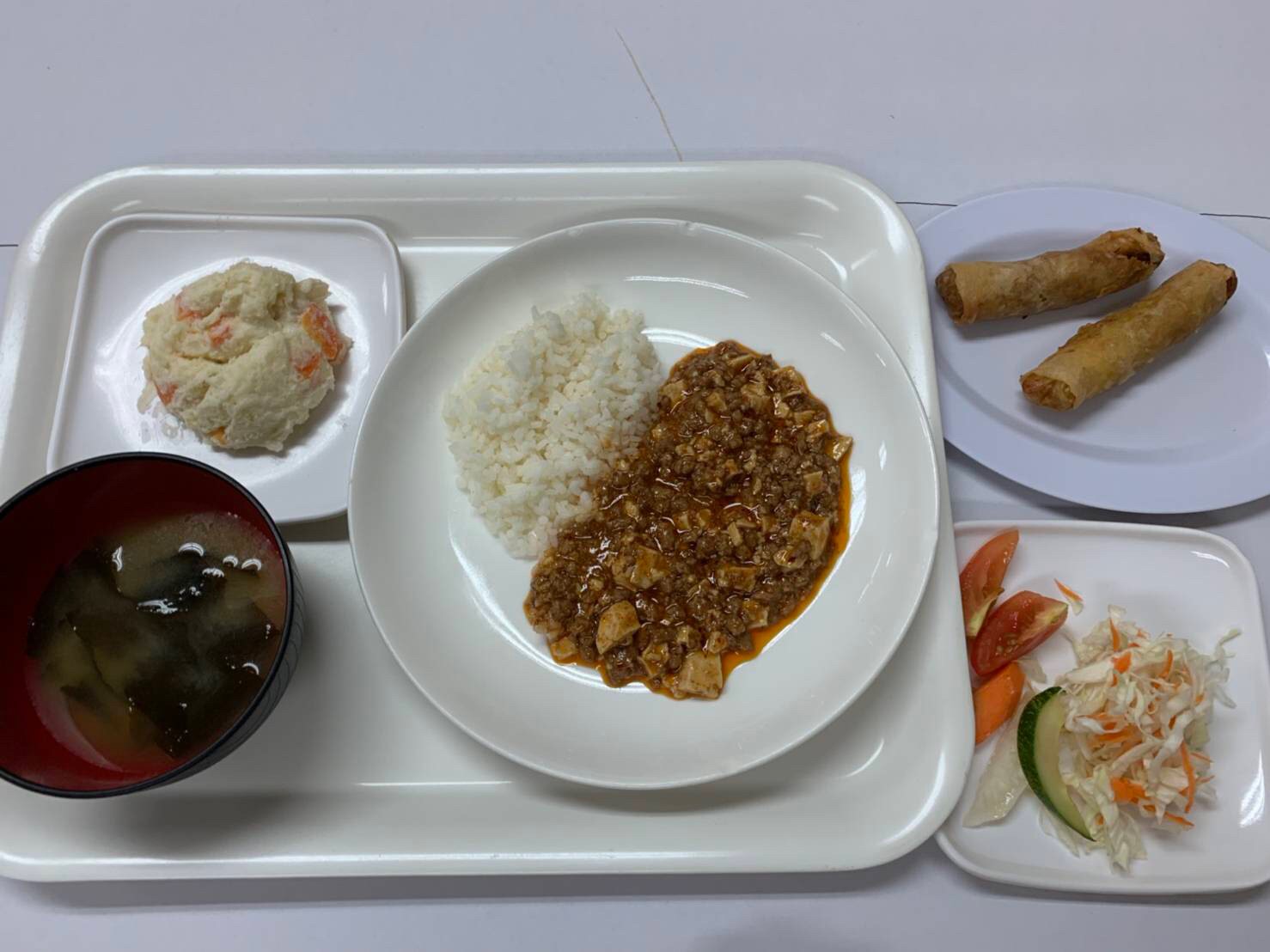 2019年10月1週目と2週目のお食事の紹介